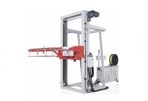 MH-105A Horizontal Automatic pallet strapping machine
