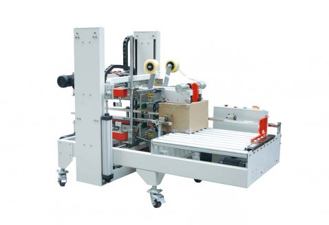 Radom sizes automatic carton edge corner sealing machine FXJ-P5050E