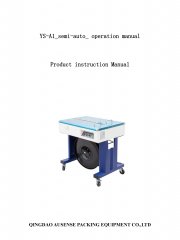 YS-A1_semi-auto_ operation manual