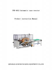 YPK-4012 Case Erector English Manual