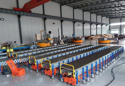 Economic Type Flexible Roller Conveyor