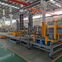 Automatic pallet wrapping machine swing arm wobble is broken?