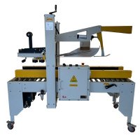 What is the adjustable range of the folding and sealing machine