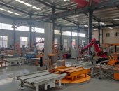 Carton erector ,box sealer ,Pallet dispensor ,robot palletiser and pallet wrapper 