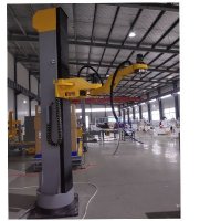 What are the advantages of a single column palletizer