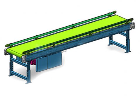 Carton belt conveyor