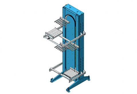 Carton vertical sorting machine