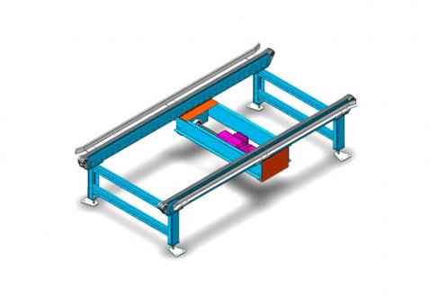 Pallet chain conveyor