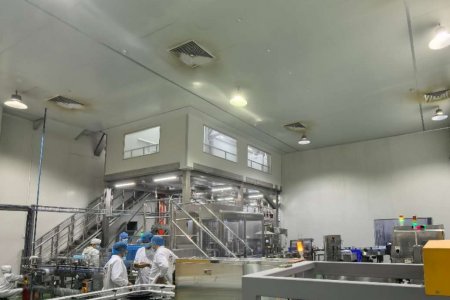 Qingdao Aison's automatic packaging line project for a large food enterprise in Vietnam has been completed.