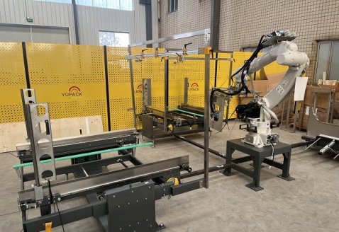 Tyre Packing and Stacking Line