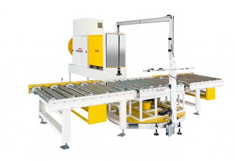MH-105B vertical Automatic Pallet strapping machine