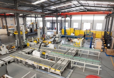 Detergent Palletizing and Packaging Line