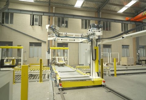 FIBC Bag Filling, Forming, and Palletizing Line