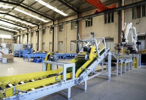 Polyester Pellet Bag Palletizing and Packaging Line