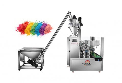 Powder Pre-made Pouch Filling Machine